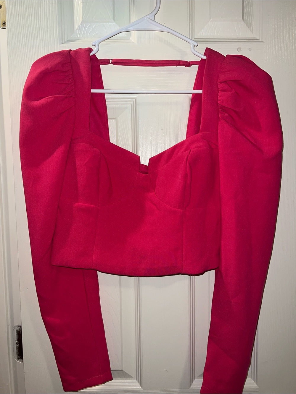 Women's Puff-Sleeve Top